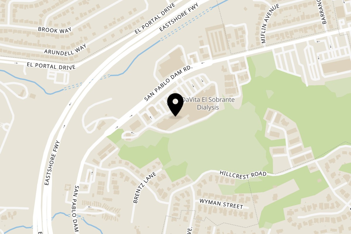 Map showing the location of Ramen Yama on 3340 San Pablo Dam Rd suit F in San Pablo